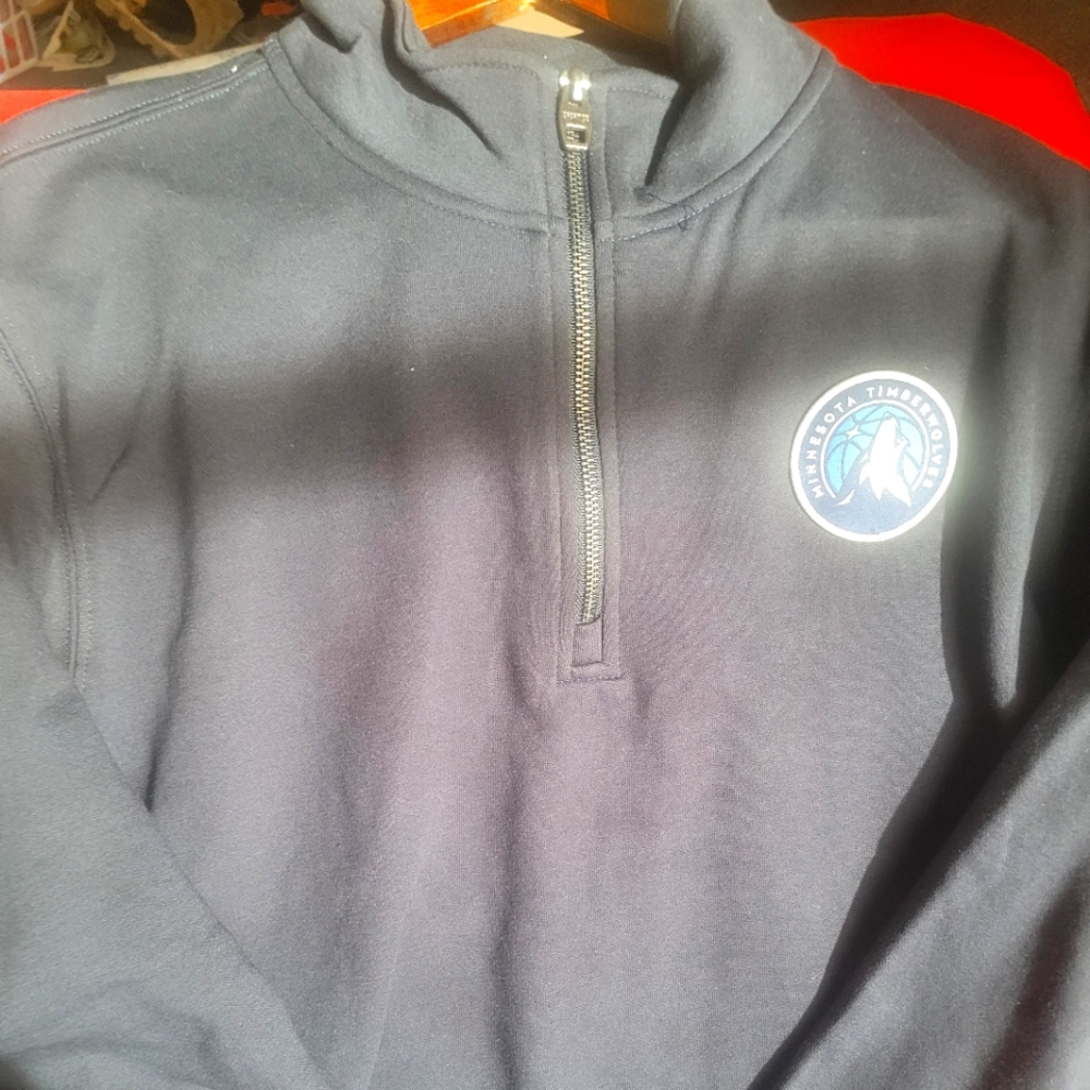 MN Timberwolves  Zip Up Sweater